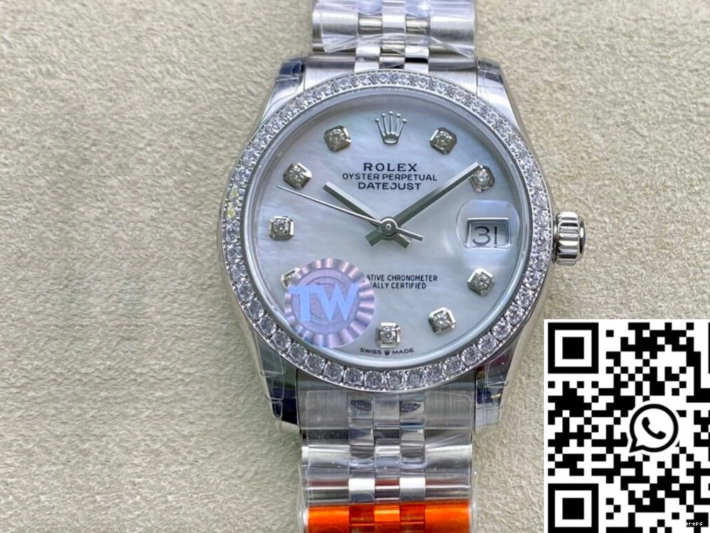 DailyWear TW Factory M278384RBR-0008 Rolex Datejust Bezel Diamond 898 0717
